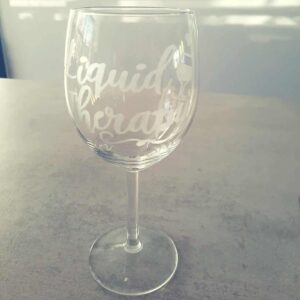 Wijnglas Liquid Therapy