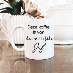 Mok koffie juf
