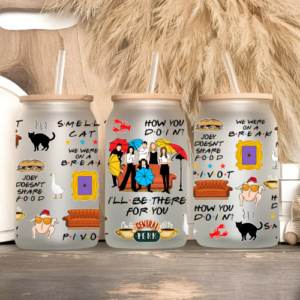 IJskoffieglas "Friends" 2