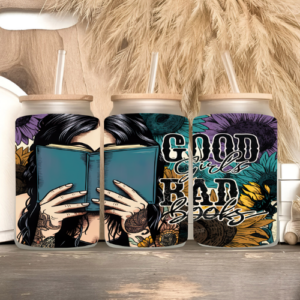 IJskoffieglas Good Girls Bad Books