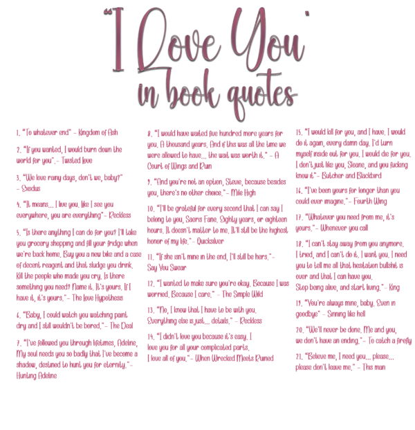Sweater I Love You in Book Quotes - Image 4