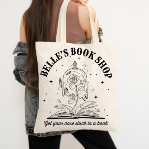 Belle Bookclub tote
